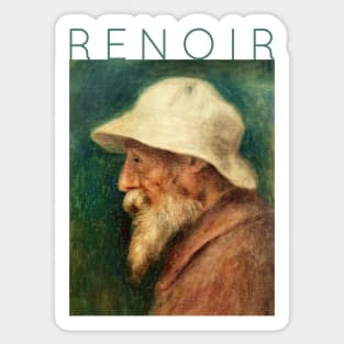 Auguste Renoir Autoportrait Sticker